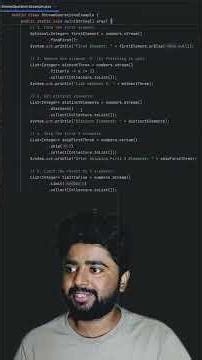 Stream API Operations Every Java Dev Should Know #tutorial #shorts