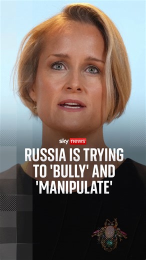 The newly appointed head of MI6, Blaise Metreweli, has accused Putin of "dragging out negotiations" on a peace deal with Ukraine. The new head of MI6 says Russia is trying to "bully, fearmonger, and manipulate". #MI6 #UK #Russia #Ukraine | Sky News