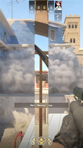 Mirage A to B Apartments smoke #cs2 #csgo #counterstrikeglobaloffensive#counterstrike2#counterstrike