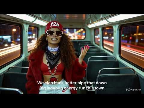 Ladybug Clap Back (Official Music Video) | R&B Heat#newmusic #femalerapper#musicvideo#viralvideo