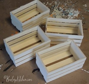 14K views · 262 reactions | DIY crate - seasonal scene. I know this one is dressed up for fall, but I wanted to show you the idea. I'm hoping this inspires you to create a cute one for Spring. | Burlap Kitchen | Facebook