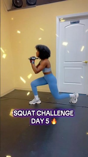 SQUAT CHALLENGE DAY 5💪🏾GOING ALL NOVEMBER ✨