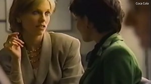 Historic Coca Cola advert shows women swooning over buff male