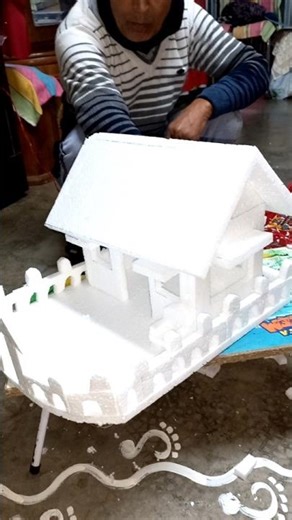 Tharmocol work by Students ❤️ Amit sir class #shorts #tharmocolworks #indianartistamitthapa