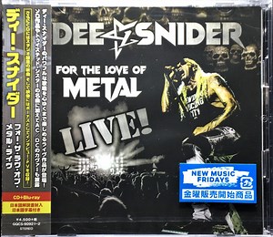 Dee Snider - For The Love Of Metal Live!