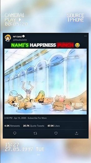 Nami’s Legendary Happiness Punch Explained 💥 | One Piece Comedy Gold