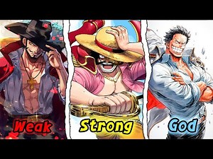 Top 10 STRONGEST "NON DEVIL FRUIT USERS" of All Time in One Piece! Ranked From Weak to God Level