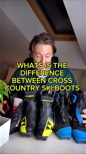 4.5K views · 96 reactions | These are the different kinds of cross country ski boots you should know about when getting ready for Winter! #crosscountryskiing #olympics #athlete #gym #strength #skiing #power #wintersports #nordicskiing #nordic #skiboots #boots #skating #classic | Matt Smith | Facebook