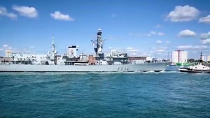 6.2K views · 215 reactions | HMS Iron Duke into Portsmouth #fypシ #Ship #navy #sealife | Naval Ships | Facebook