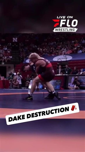 Kyle Dake has been a menace on the senior level for a LONG time! Here’s a DAKE BOMB from 2017!