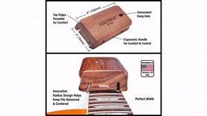 MusicNomad MN831 Precision Fret Beveling File (B-File)