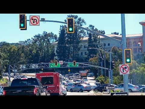 (AFTER) Brand New Caltrans Traffic Signals (College Ave & I-8 East)