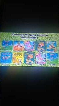 Sponge-Toon Saturday Morning Lineup from February 7th 2026