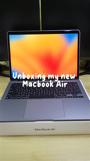 Unbox with me! Macbook Air M1 #unboxing #macbook #macbookair #macbookairm1 #jmstore #jmstoreph #unboxlaptop #laptop #apple #fyp #foryou