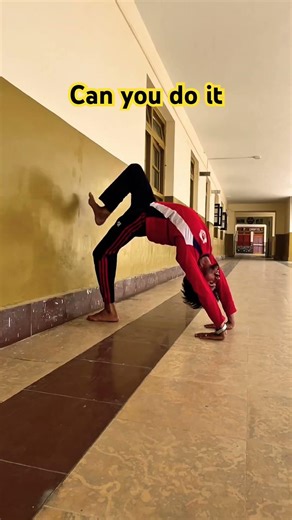 Extreme Flexibility Wall Stretch | Full Body Balance Challenge 🔥 #flexibility #yoga #viralvideo