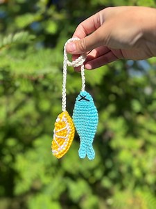 Fish Car Charm | Fishy Rearview Mirror Hangers - Etsy