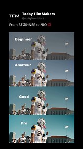 20K views · 270 reactions | From BEGINNER to PRO  Follow @todayfilmmakers for the Latest Filmmaking Tutorials & Tips  ➡ @todayfilmmakers ➡ @todayfilmmakers ➡ @todayfilmmakers @cnauj.prod #todayfilmmakers #filmmaking #videography #filmmakinglife #filmproduction #filmmaker #sportsvideography #sports #colorcorrection #colorgrade | Today Film Makers | Facebook