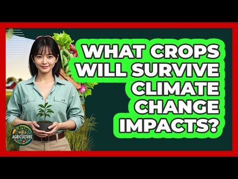 What Crops Will Survive Climate Change Impacts? - The World of Agriculture