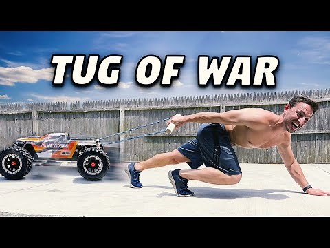 Human Vs RC Car - Tug Of War