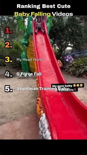 Funny Baby Fall Compilation #shorts #kids #funny