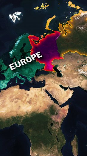 Why Russia Belongs to Two Continents — The Divide Between Europe and Asia Did you know that Russia is a transcontinental country — stretching across both Europe and Asia? 🌍 Only about 25% of its land lies in Europe, but this small portion holds nearly 75% of Russia’s population, including major cities like Moscow and Saint Petersburg. Meanwhile, the Asian part, which includes Siberia, covers a massive 12.8 million km² but remains sparsely populated and largely frozen. Discover how geography sha
