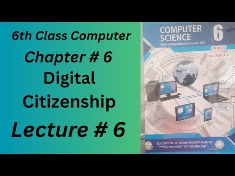 6th Computer Unit 6 lecture # 6 II