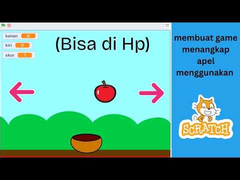 How to make an apple catching game in scratch (for mobile)