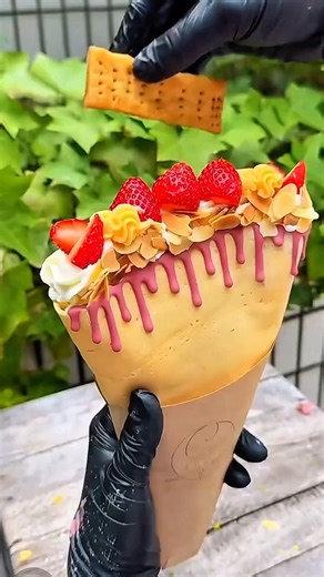 Street food yummy #dessert #streetfood