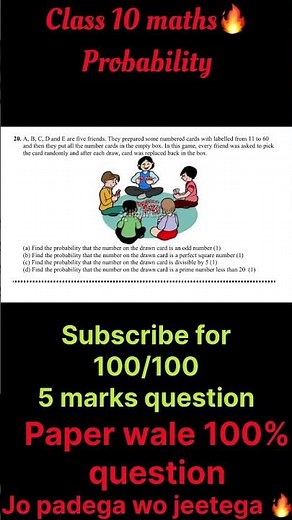 90% Students Fail This Probability Question 😱 #probability#class10maths#cbseboard2026#mathsshorts