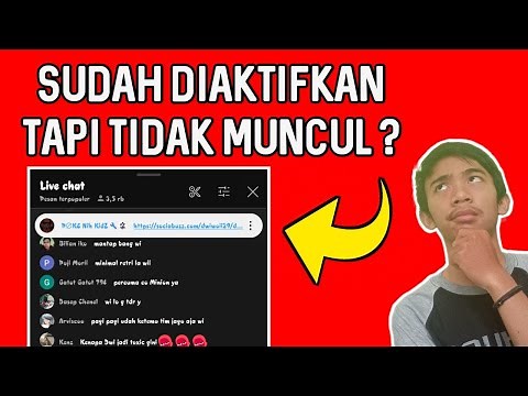 Replay Live Chat Youtube Tidak Muncul Padahal Sudah Diaktifkan