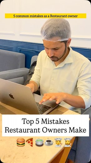 84K views · 8.5K reactions | Day 317- Running a Restaurant Alone? Don’t Make These 5 Common Mistakes  #restaurantowner #restaurantbusiness #smallbusiness #foodbusiness #restaurantmanagement #mistakes | Abhishek Uniyal | Facebook