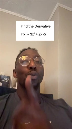 Since everyone is a genius on this app #fyp #calculus #derivative #math