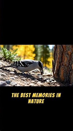 The Tiny Bird With a SUPERHUMAN Memory 😳🐦 | Nature’s Smartest Survivor #shorts