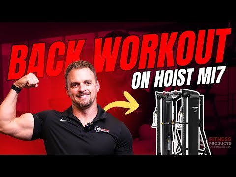 Hoist MI7 Back Workout Tutorial | How to Train Your Back on a Home Gym 💪🏽🔥