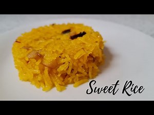 SIMPLE AND EASY! Sweet Rice Recipe - Dimple's Dishes