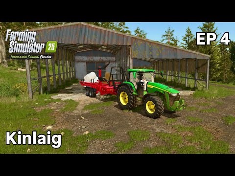 TURNING GRASS INTO SILAGE PROFIT! – Farming Simulator 25 | PS5 | Kinlaig Ep4
