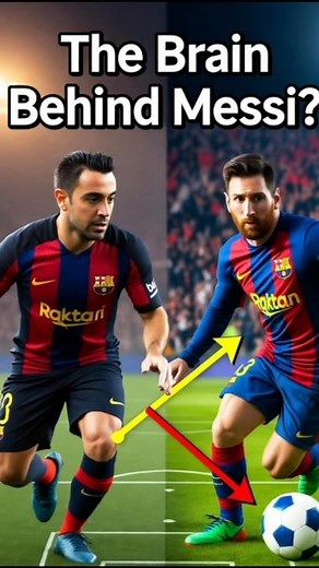 Xavi: The Genius Behind Messi’s Magic 🧠