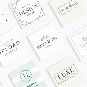 Square Business Card: Custom Design, Small Business Branding - Etsy