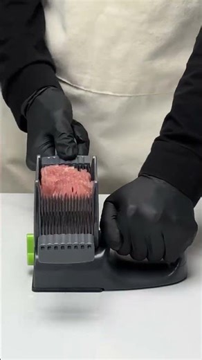 Cut Meat Like a Pro with the Multifunctional Stainless Steel Manual Cutter ( # 2705 ) 1️⃣