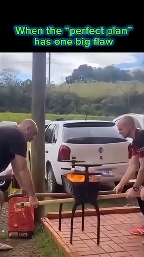 when the perfect plan has a BIG flaw #funny #memes #fails