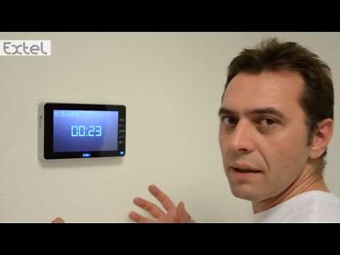 Interphone vidéo EXTEL MEMO 2 - Installation