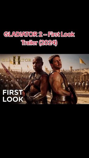 GLADIATOR 2 – First Look Trailer (2024) Pedro Pascal, Denzel Washington