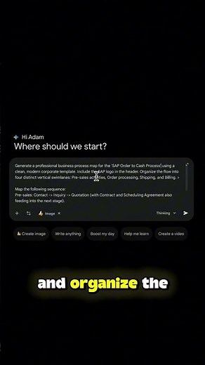 Process Mapping with Gemini