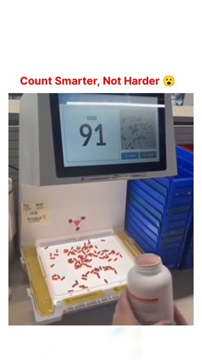 Social Tech | Technology News & Updates | High-precision pill counting designed for reliability and accuracy! A pill counting machine is used in pharmacies, hospitals, and... | Instagram