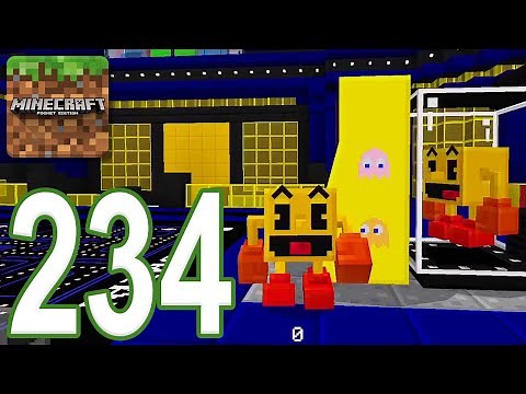 Minecraft: PE - Gameplay Walkthrough Part 234 - PAC-MAN (iOS, Android)