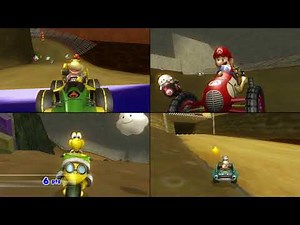 Mario Kart Wii Custom Tracks ✦ 4 Players #116