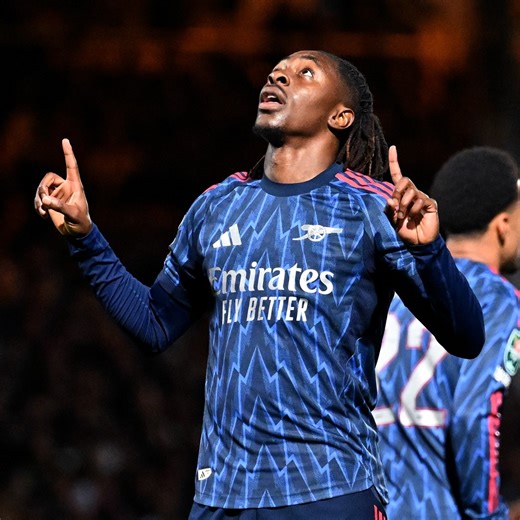 Opening his Arsenal account in style 😎 | Arsenal