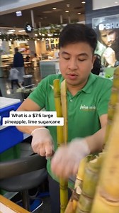 17M views · 193K reactions | We’re at Juice Mia for a pineapple, lime and sugarcane juice  Would you try it? 路‍♂️ With @raafatmaamari | Foodporn | Facebook