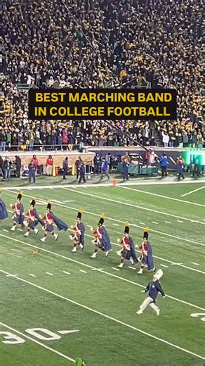 Mike Wright Brady on Instagram: "Some schools have good marching bands. Notre Dame has a tradition that happens to march. There’s a difference. Watch this, then tell me, with a straight face, that anyone else is even in the conversation. ♫☘️ #WeAreND #TraditionNeverGraduates #notredamemarchingband #collegefootball #fightingirish #marchingband #ndfootball"