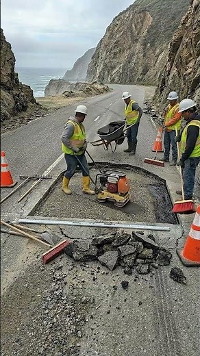 Dangerous Road Hole Fixed Fast.